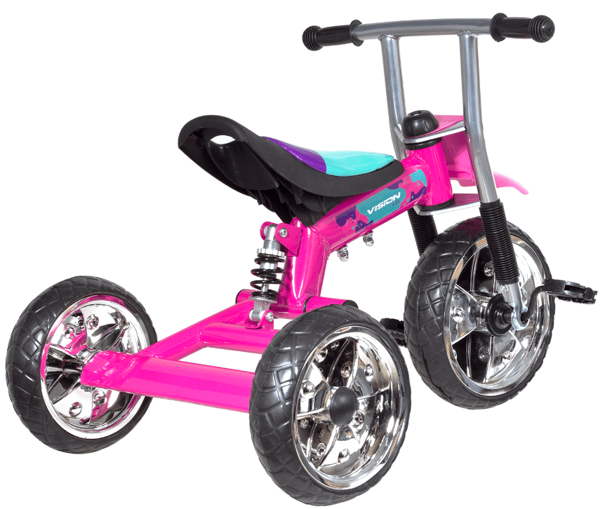 Triciclo VISION Niña con amortiguación 2 a 7 años3