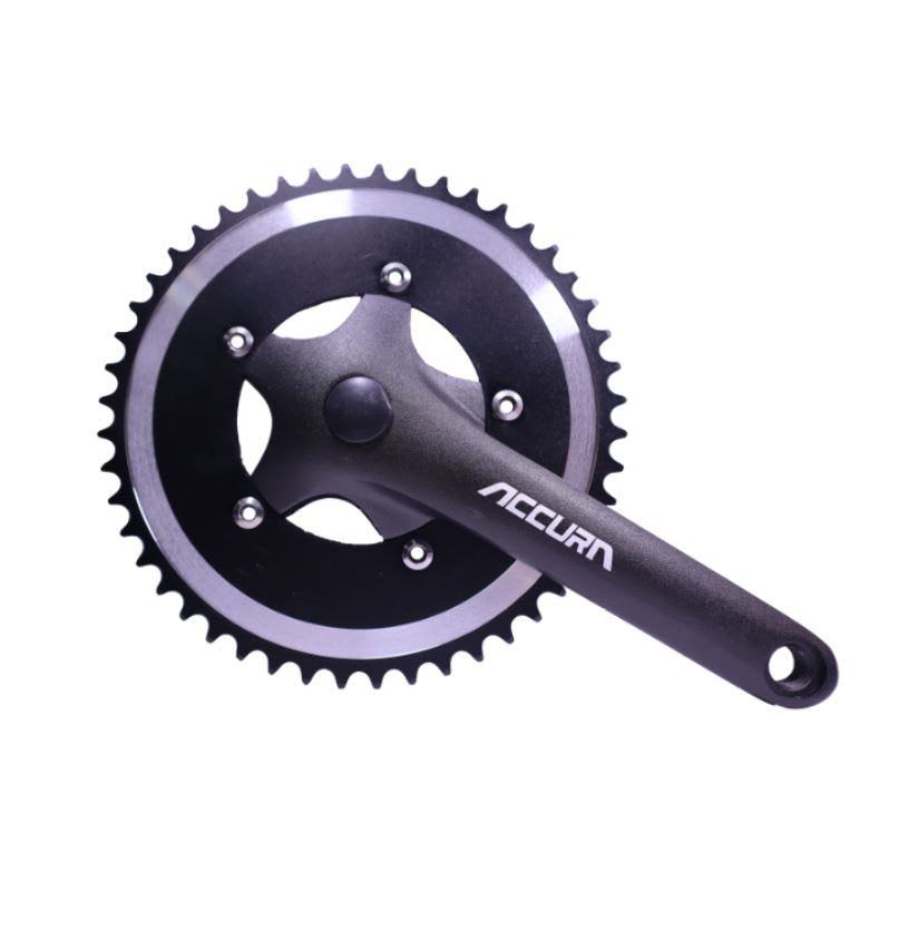 VOLANTE ACCURA FIXIE 48T NEGRO 170MM1