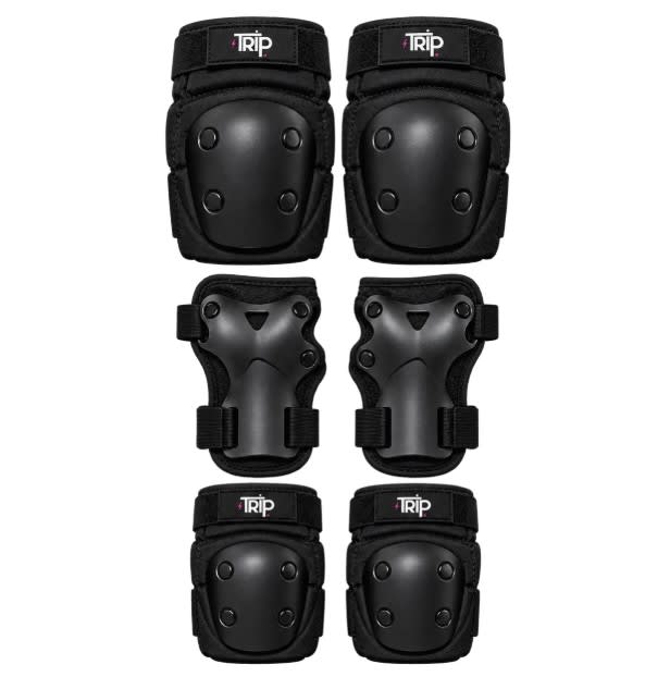 SET DE PROTECCIONES TRIP NEGRA TALLA M1