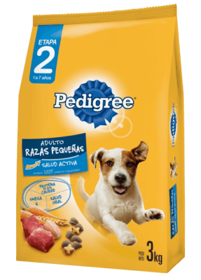Pedigree razas pequeñas 3 kg.1