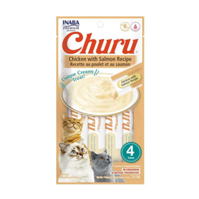 Churu gato pollo salmón (4 Tubos)1