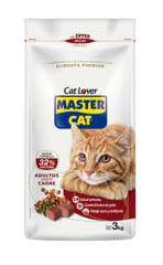 Master cat carne 3 kg.