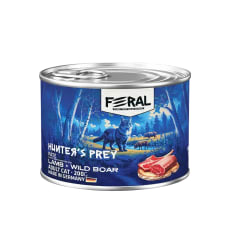 FERAL GATO ADULTO CORDERO Y JABALÍ 200G