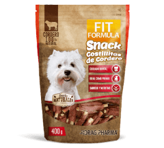 Fit snack costillas de cordero 400gr.