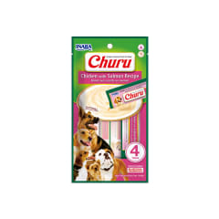 Churu perro pollo y salmón (4 Tubos)