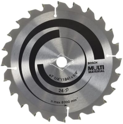 Disco S Circ 7-1/4 X 24D Multimaterial