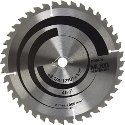 Disco S. Circ 7-1/4 X 40D Multimaterial