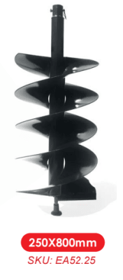 Broca para ahoyadora EA52.25 250X800MM1