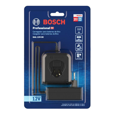 Cargador de Baterías Ion-Litio 12V máx Bosch GAL 12V-20 Blister1