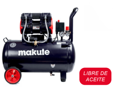 Compresora silenciosa AC121-50W 50L 2Hp