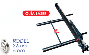 Cortadora de mayólica y porcelanato TC1600-1 160cm1