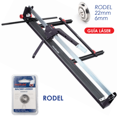 Cortadora de mayólica y porcelanato TC1200-1 120cm1