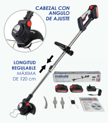 Desbrozadora Inalámbrica CBC001-2B 20V 2.0Ah1