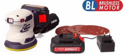 Lijadora roto orbital inalámbrico COS1251-2BL  20V 2.0Ah1