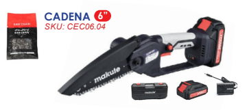 Motosierra CEC06-B 20V 2.0Ah 6''1