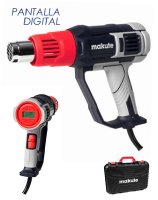 Pistola de calor 2 niveles de temperatura HG132 2000W
