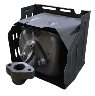 Silenciador de escape p/motor HondaGX390