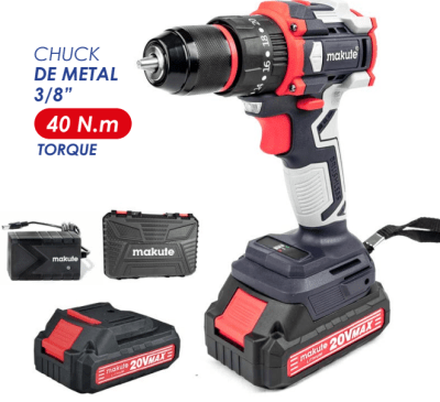Taladro Percutor Inalámbrico CID121-10-2BL 20V 2.0Ah1