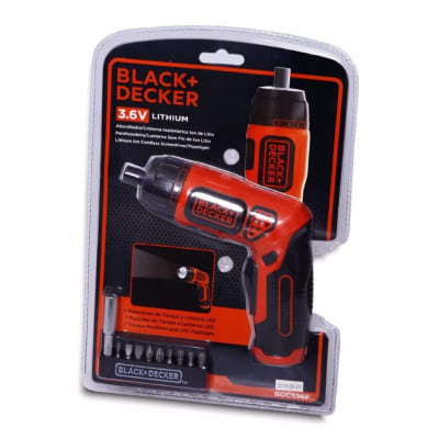 Atornillador Inalámbrico 3.6V LITHIUM BLACK DECKER