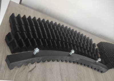 CREMALLERA POLIETILENO PARA TROMPO BAUKER 210L1
