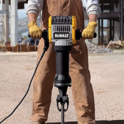 ALQUILER DE MARTILLO DE PERCUSION D25980 DEWALT 30 KG CON PUNTA HEXAGONAL