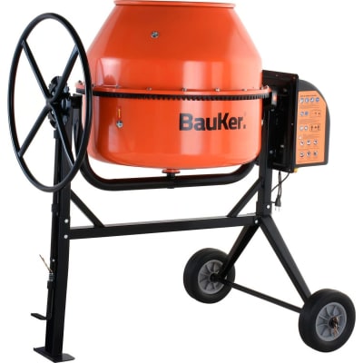 Alquiler de Mezcladora de Concreto BAUKER 1.14HP DE 210L