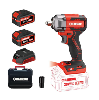 Llave De Impacto 20v 500nm Brushless Rankor