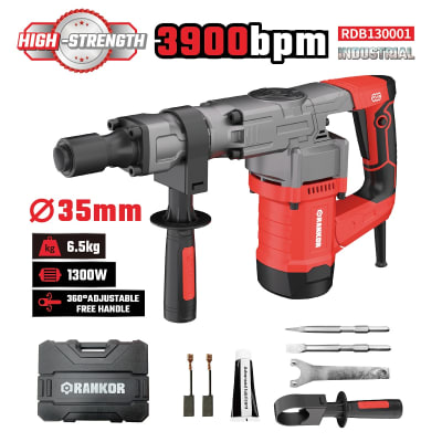 martillo demoledor 1300w 20j rankor