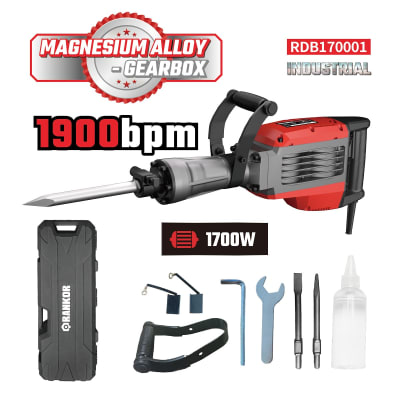 martillo demoledor 1700w 55j rankor