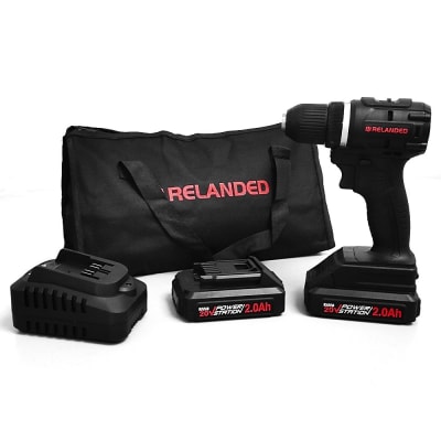 Taladro Atornillador Relanded RR-8637 20V 2Batx4Ah1