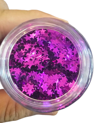 PURPURINAS GRUESA ESTRELLA 100GRS