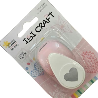 Perforadora artística diseño Corazón de 1.6cm