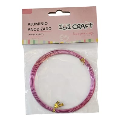 ALAMBRE ALUMINIO 1.0MM x 5MTRS
