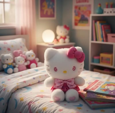 Mini Peluche Hello Kitty Sanrio Birthday EDICION LIMITADA