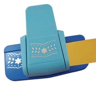 Perforadora de huincha con diseño blonda estrella 1,5