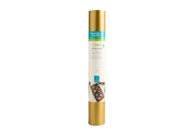 Vinilo Cricut Removible 30.5 X 122cm Color Dorado Glossy