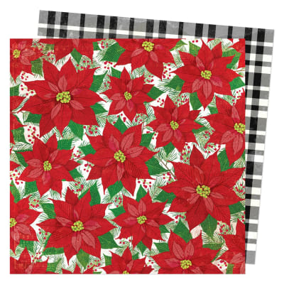 Vicki Boutin Evergreen & Holly  Cartulina Doble Cara 30.5x30.5cm