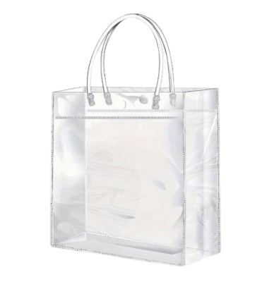 Bolsa Transparente Con Asa UND