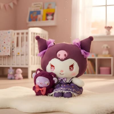 Peluche Kuromi 22cm Serie Starry Wizard