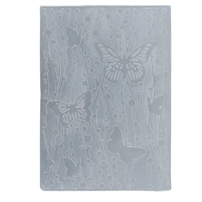 Plantilla Relieve y Texturizado Diseño Mariposas