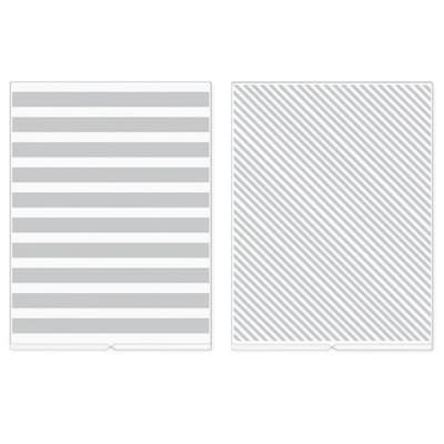 American Crafts Plantilla Texturizado Líneas Y Rayas