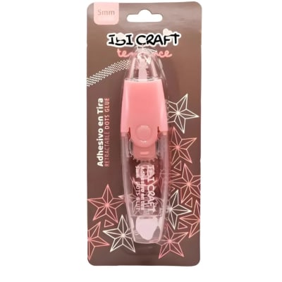 Cinta Adhesiva Doble Faz Ibi Craft 5mmx3mts Retractil