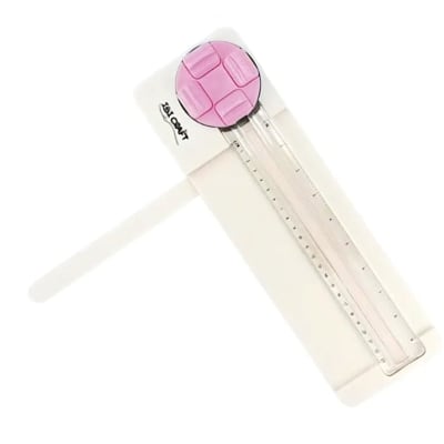 GUILLOTINA Cizalla Ibi Craft 4 Cortes Marcado Puntillado Ondeado Recto