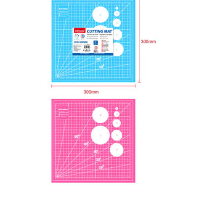 SALVA CORTE  Plancha Salvacorte Doble Faz 30X30CM colores pasteles