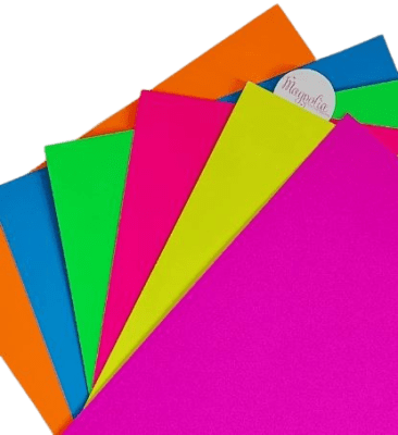 Cartulina Fluorescente 250grs