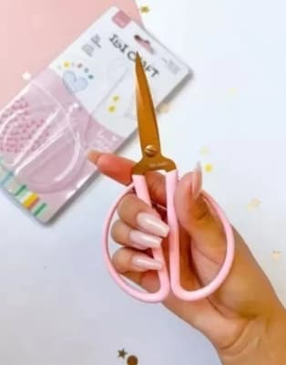 Tijera De Precision 15cm Vintage Rosa