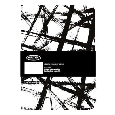 Libreta Artel Strokes Puntos 88h