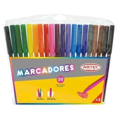 Estuche 20 Marcadores