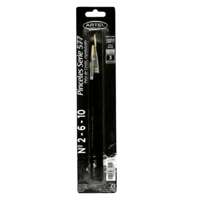 Blister Pincel 577 N°2-6-10 Artel