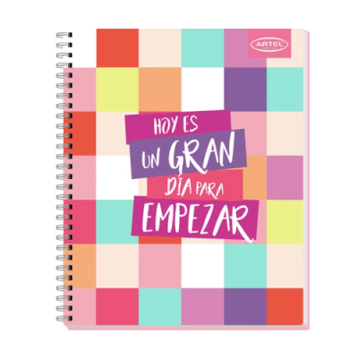 Cuaderno Universitario 100 Hojas 7mm Colors